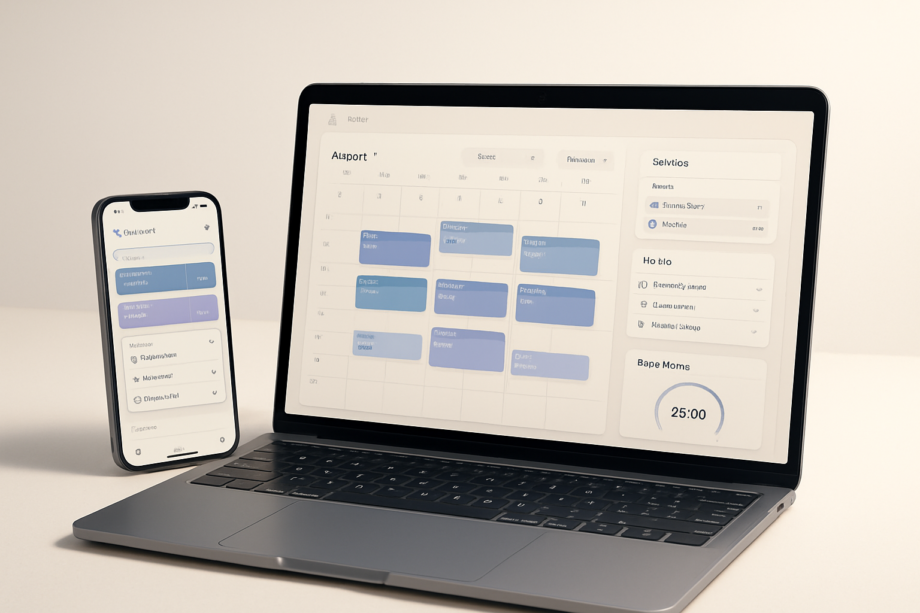 Modern study planner app with smart calendar scheduling focus timer and student productivity dashboard