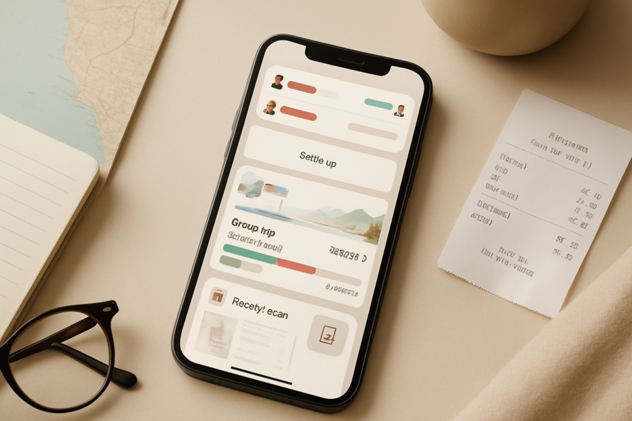 Who Pays What shared expenses app dashboard for splitting travel and group expenses